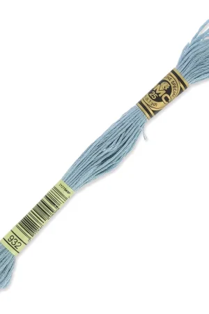 Direttamente Dal Produttore Fil à broder DMC Mouliné Spécial 117 MC Bleu Acier (932) x8m