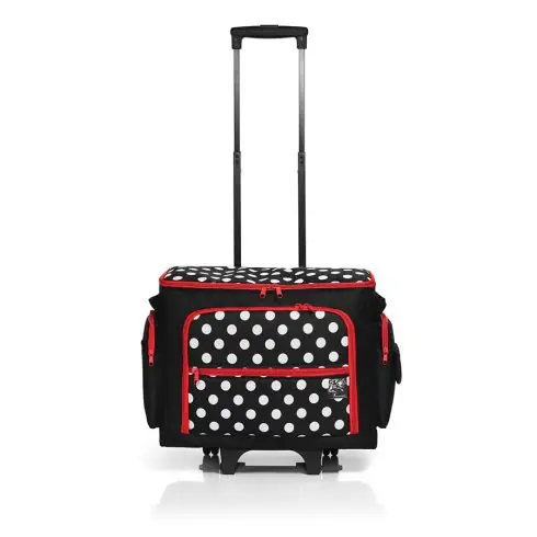 Borsa per macchina da cucire - Trolley valigia - polka - Prym Professionale
