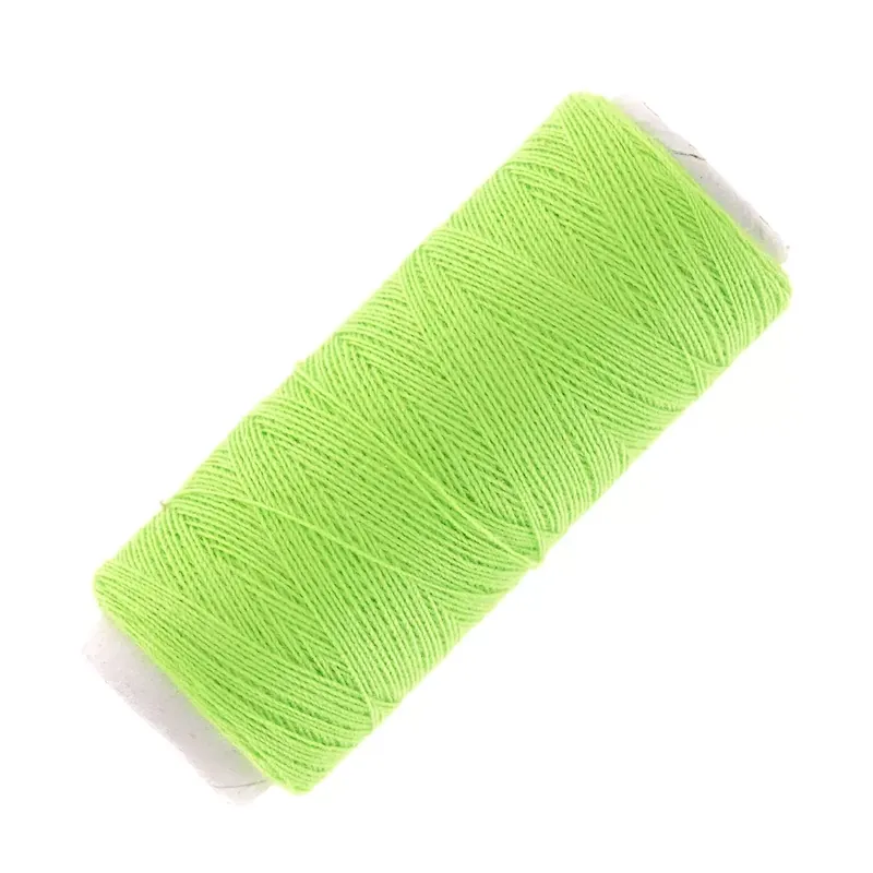 Bobine de fil imitation coton pour réaliser ses pompons Vert Fluo x120m Ordina Subito