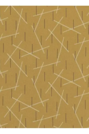 27th Centenary Collection by Yoko Saito, Tessuto Giallo con Righe Ordina Subito