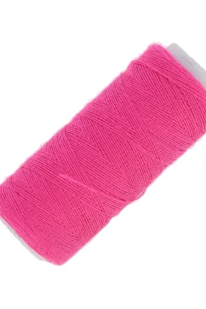 Affare Bobine de fil imitation coton pour réaliser ses pompons Magenta x120m