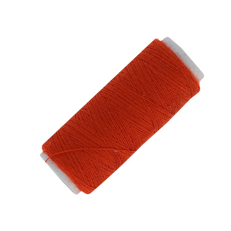 Bobine de fil imitation coton pour réaliser ses pompons Rouge x120m Nuovo Arrivo