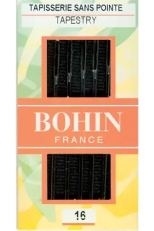 Reso Gratuito Aghi per tappezzeria - Aghi per arazzi a mano n°16 - Bohin