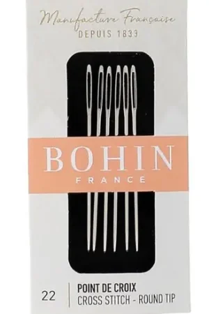 Offerta Speciale Aghi per tappezzeria - Aghi per arazzi a mano n°22 - Bohin