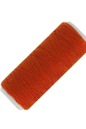 Bobine de fil imitation coton pour réaliser ses pompons Terracotta x120m Promozione