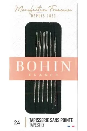Scelto Dai Clienti Aghi per tappezzeria - Aghi per arazzi a mano n°24 - Bohin