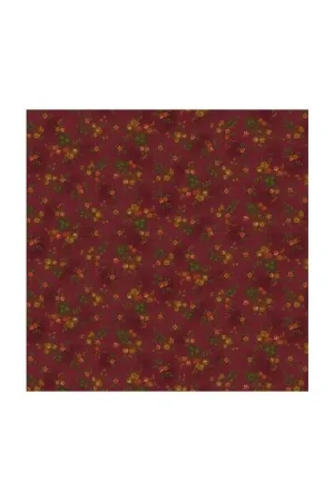 Vendita Finale Henry Glass Right As Rain by Kim Diehl, Tessuto Rosso con Piccoli Fiori
