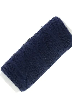 Bobine de fil imitation coton pour réaliser ses pompons Navy Blue x120m Di Tendenza