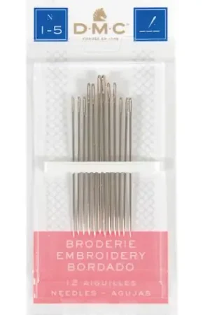 Aghi da ricamo - Aghi da ricamo a mano n°1 a 5 - DMC Ultima Occasione