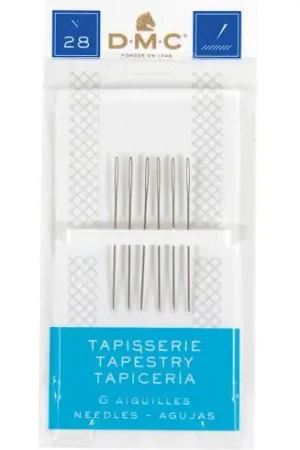 Promozione Esclusiva Aghi per tappezzeria - Aghi per arazzi a mano n°28 - DMC