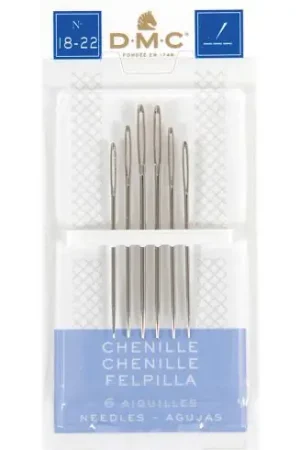 Aghi da ricamo - Aghi da ricamo in ciniglia n°18 a 22 - DMC Quantità Limitata