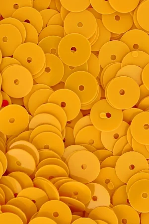 Offerta Lampo Sequins en plastique  imitation perles Heishi 6 mm Tournesol x50g