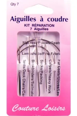 assortito di aghi - Aghi per riparazioni manuali - Couture loisirs Compra Oggi Stesso