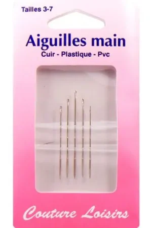 Aghi vari - Aghi pelle a mano - Couture loisirs Saldi