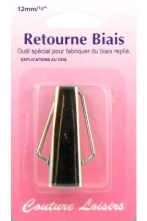 Spedito Oggi Accessorio cucito - Attrezzo per sbieco - 12 mm - Couture loisirs