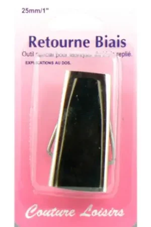 Spedito Oggi Accessorio cucito - Attrezzo per sbieco - 25 mm - Couture loisirs