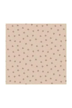 My Neighborhood by Anni Downs, Tessuto Tortora con Margherite Affare