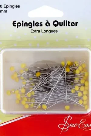 Super Prezzo spilla - 100 spilli extra lunghe - 50 mm - Sew Easy