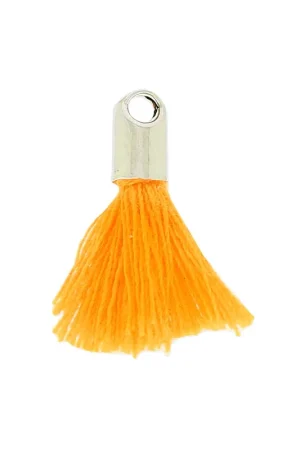 Pompon imitation coton 15-20 mm Light Orange/rhodié Offerta Limitata