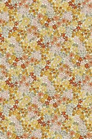 Nuova Collezione Sevenberry, Tessuto Fiori Gialli