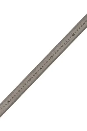 Promo Stagionale Regola da cucito - Righello sarta in metallo - 50 cm - Sew Easy