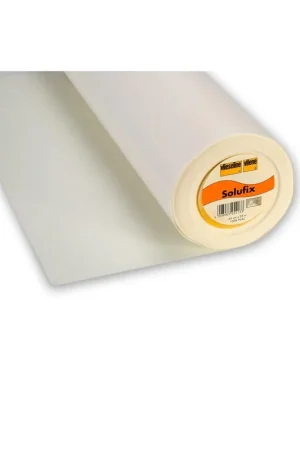 A Buon Prezzo Vlieseline Solufix non-tissé autocollant et soluble Blanc x 10cm