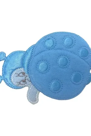 Applicazione Patch Termoadesiva Coccinella Ricamo Velluto Raso Cm 10x7 Compra Adesso