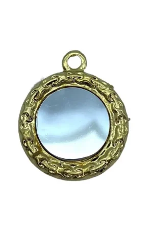 Accessori Moda Borsa Specchietto Oro Lucido Medio 2,5 Cm Compra Online