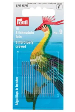 Aghi da ricamo - 9 Aghi da ricamo a mano - Prym Consegna Rapida