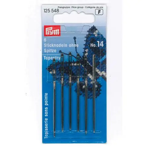 Aghi per tappezzeria - Aghi per arazzi a mano n°14 - Prym Pagamento Sicuro