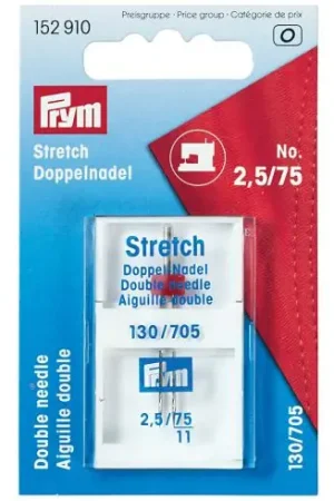 Aghi per macchine da cucire - Doppio ago n°2.5/75 - Prym Ultima Occasione