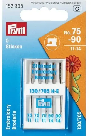 Aghi per macchine da cucire - Aghi da ricamo - Prym Esclusivo
