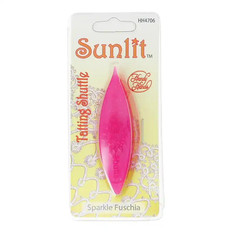 Miglior Prezzo Navette - Tatting Shuttle Sunlit Sparkle Fuschia x1