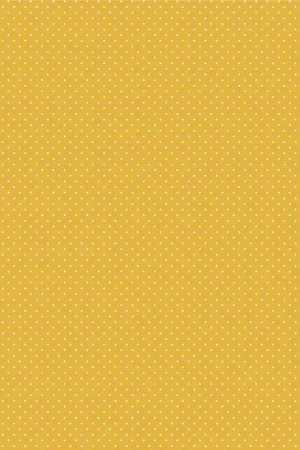 Handworks, Tessuto Fondo Ocra con Piccoli Pois Bianchi Nuova Collezione