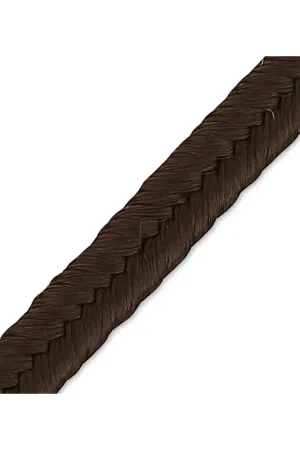 Soutache viscose rigide fabrication française 3.5 mm Brun x4.8 m Di Tendenza