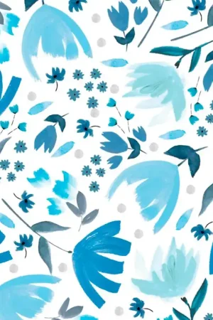 Tessuto in cotone Katia - Spring arrival Aqua Super Prezzo