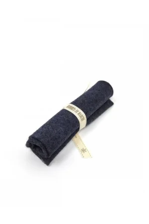 Offerta Lampo Panno di Lana Blu, circa 25 x 30 cm