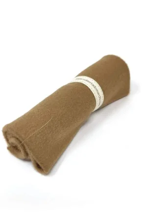 Nuovo Arrivo Panno di Lana Marrone, circa 20x 30 cm