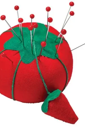 Porta aghi - Gomitolo schiuma pomodoro - Prym Prezzo Conveniente