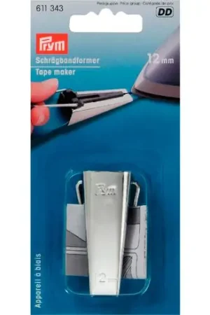 Ultimissimo Modello Accessorio cucito - Attrezzo per sbieco - 12 mm - Prym