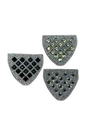 Reso Gratuito Applicazione Termoadesiva Patch Scudetto Stemma Strass 45x5 Mm