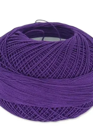 Fil de coton Lizbeth taille 40 Dark Purple n°633 x274m Scelto Dai Clienti