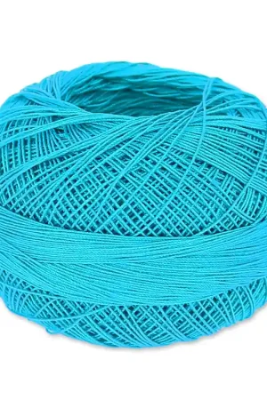 Nuova Collezione Fil de coton Lizbeth taille 80 Dark Ocean Teal n°665 x168m