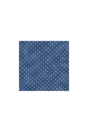 Sconto Maywood Studio, Beautiful Basics, Tessuto Blu a Pois Bianchi