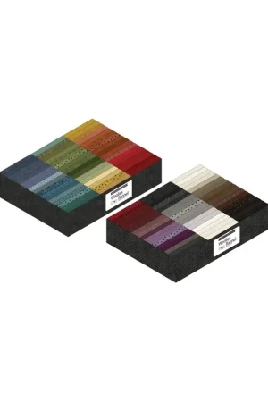 Nuovo Arrivo Maywood Studio Woolies Flannel Set Completo, 100 Fat Quarter 45 x 55 cm di Flanella