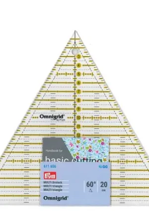 Scelto Dai Clienti Regolo tascabile - Triangolo Omnigrid - 20x23 cm - Prym