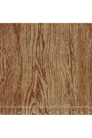 Promozione Esclusiva 26th Centenary Collection by Yoko Saito, Tessuto Marrone Chiaro Effetto Legno