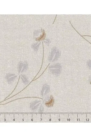 26th Centenary Collection by Yoko Saito, Tessuto Beige con Rami e Fiori Novità