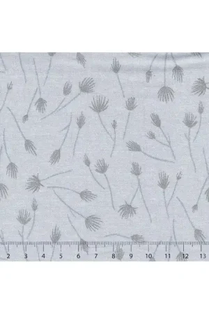 26th Centenary Collection by Yoko Saito, Tessuto Azzurro con Fiori Scelto Dai Clienti