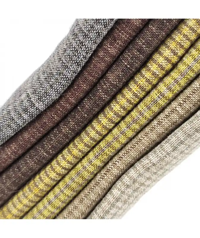 Pacchettino Giapponese, 7 Tessuti 33 x 35 cm, Marrone Giallo Ultima Occasione